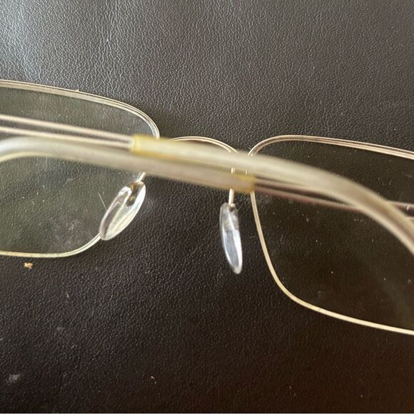 Silhouette Glasses 5278 clear frames rare classic cutout accessory y2k unisex - Picture 7 of 13